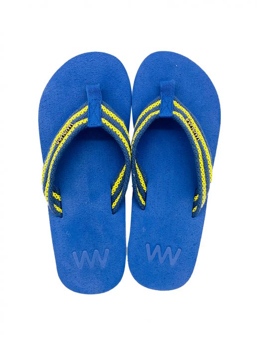 Waves Mens Sandal - Navy Blue/Lime - TBH - The Brand Hub