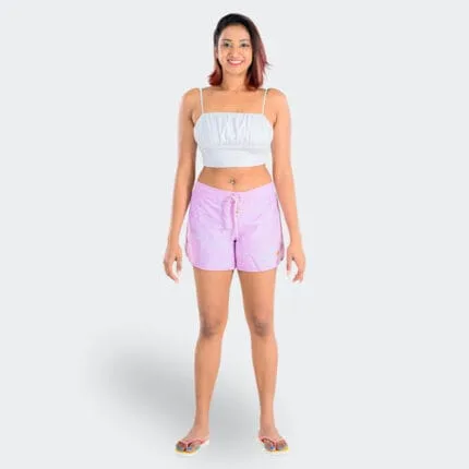 Ladies Shorts Light Pink