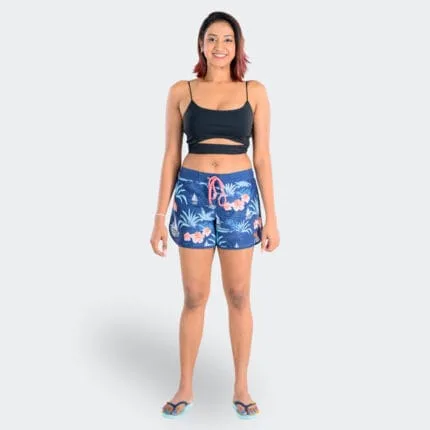 Ladies Shorts Navy
