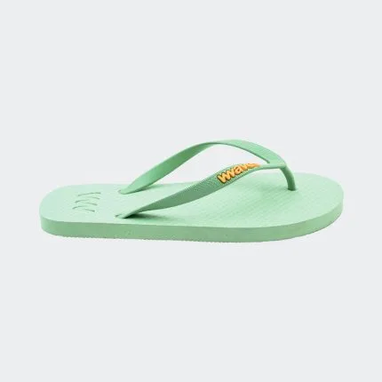 Waves Green Orange Unisex Slipper