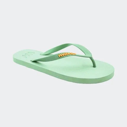 Waves Green Orange Unisex Slipper