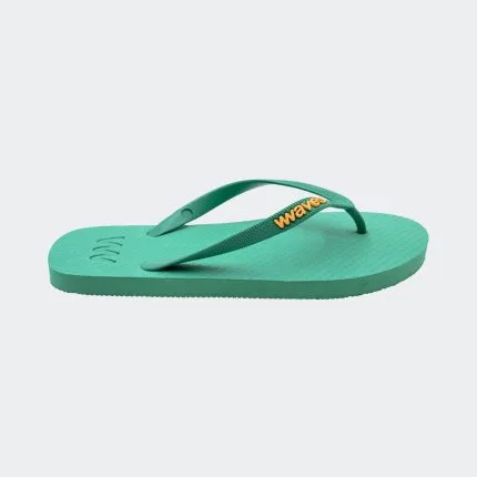 Waves D.Green / Mint Unisex Slipper
