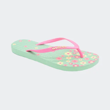 Waves Flower Green PNT