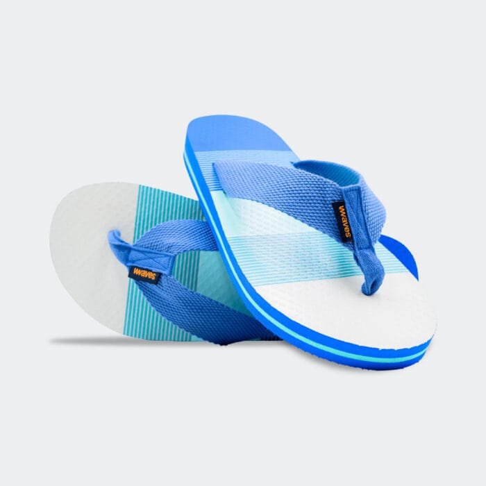 Waves Men's Sandal Blue/White