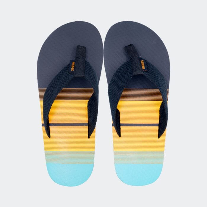 Waves Men's Sandal Black/Orange