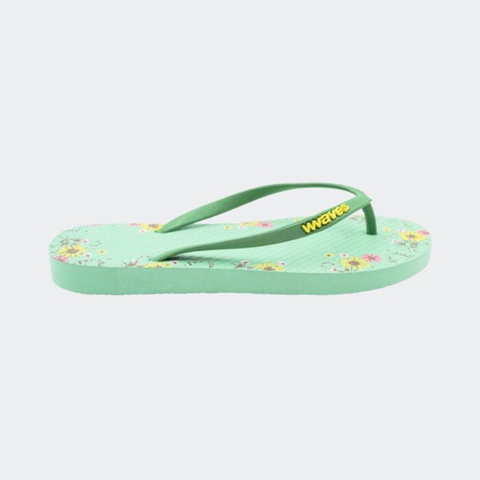 Waves Green Floral PNT